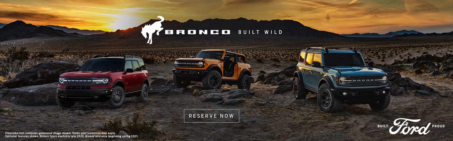 2021 Ford Bronco, Reserve Now!